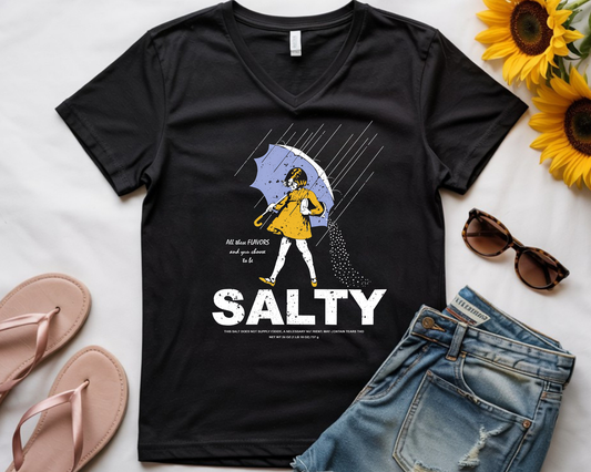 Salty Girl Tee | Women's Vintage Cotton Blend T-Shirt
