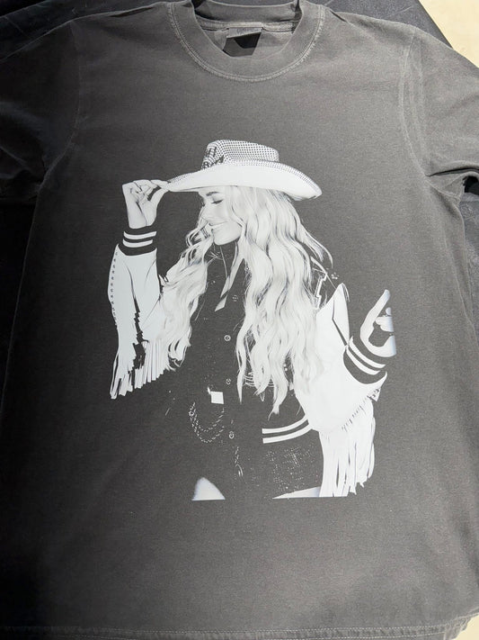 "B&W Cowgirl" Design