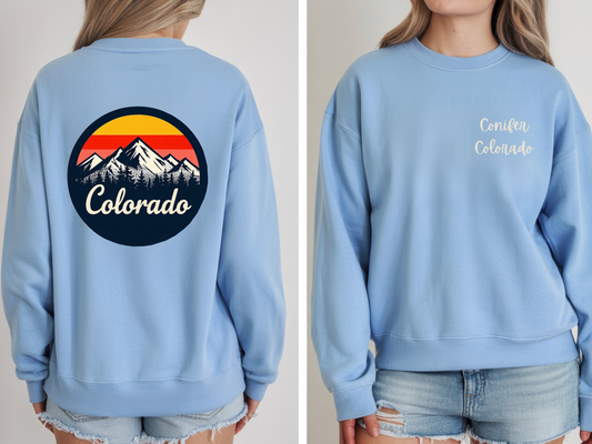 Circle Conifer Colorado Mountain