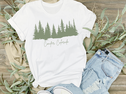 Conifer Colorado Treeline T-Shirt