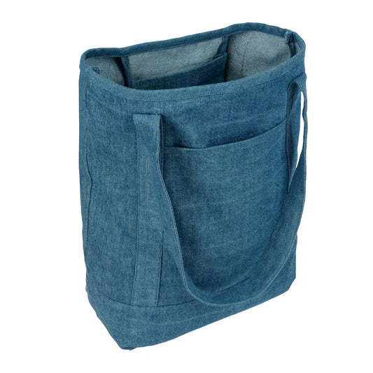 Large Denim Tote Bag