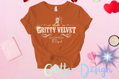 Gritty Velvet Glitter Unisex T-Shirt