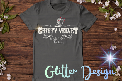 Gritty Velvet Glitter Unisex T-Shirt