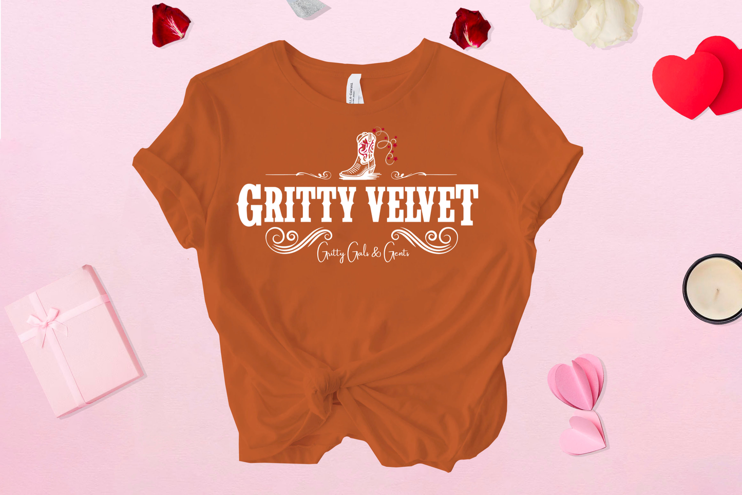 Gritty Velvet Glitter Unisex T-Shirt