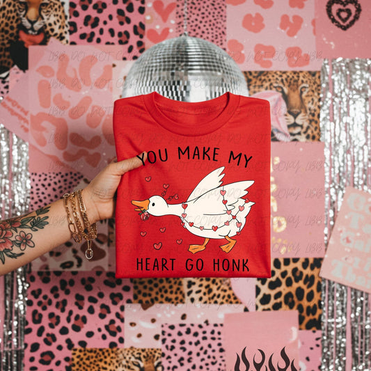Valentines Day "Heart go Honk" Design