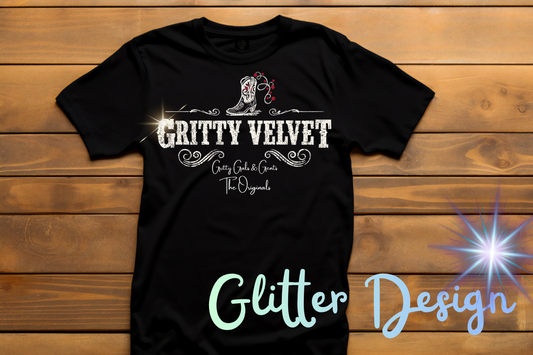 Gritty Velvet Glitter Unisex T-Shirt