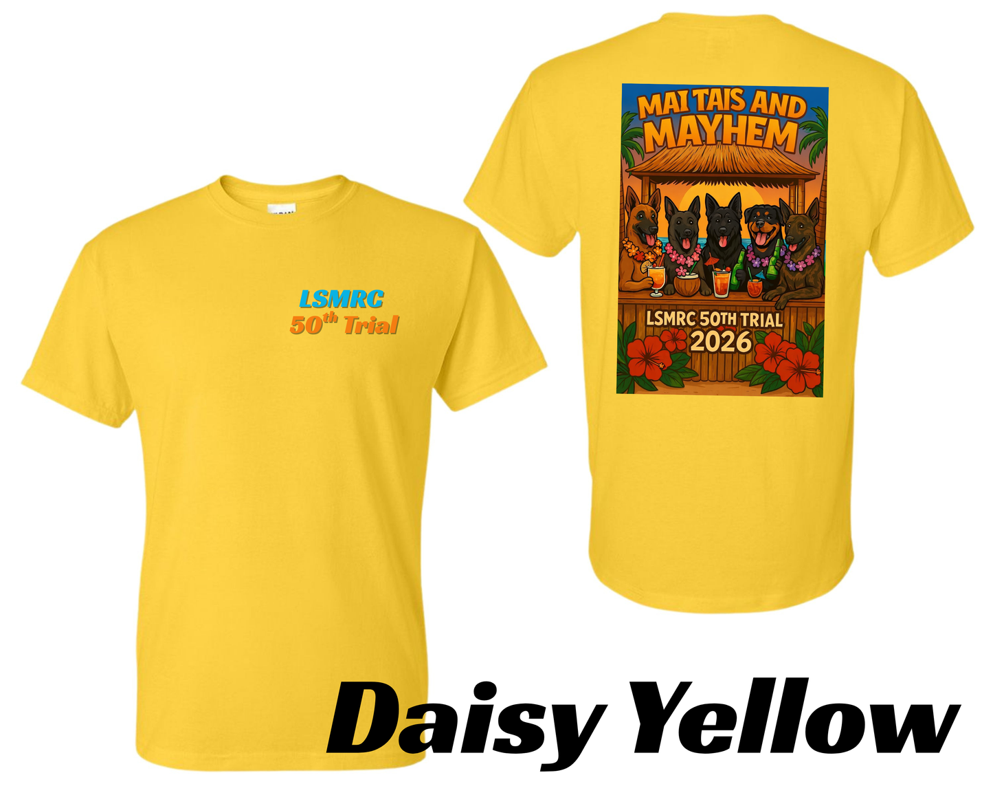 Official LSMRC 50th Trial commemorative T-shirt