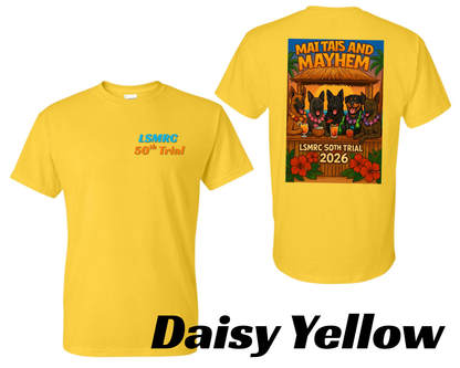 Official LSMRC 50th Trial commemorative T-shirt