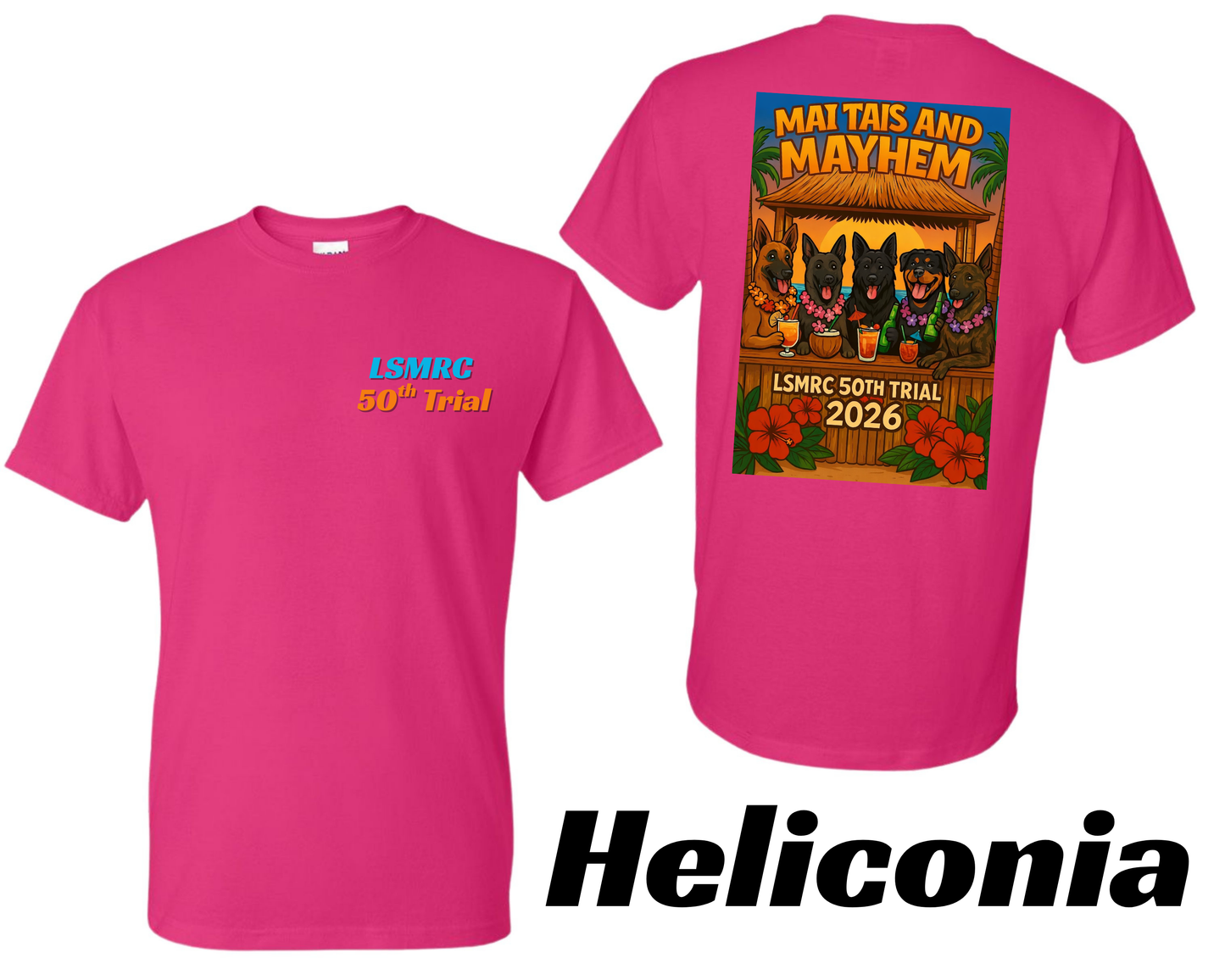 Official LSMRC 50th Trial commemorative T-shirt