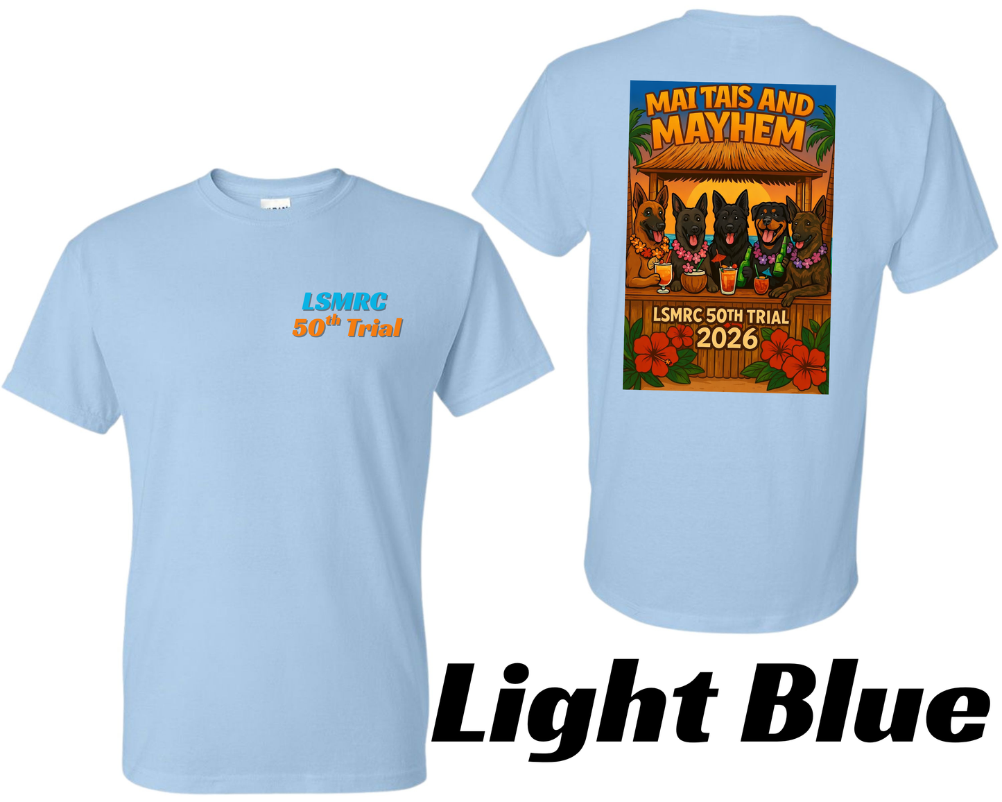 Official LSMRC 50th Trial commemorative T-shirt