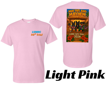 Official LSMRC 50th Trial commemorative T-shirt