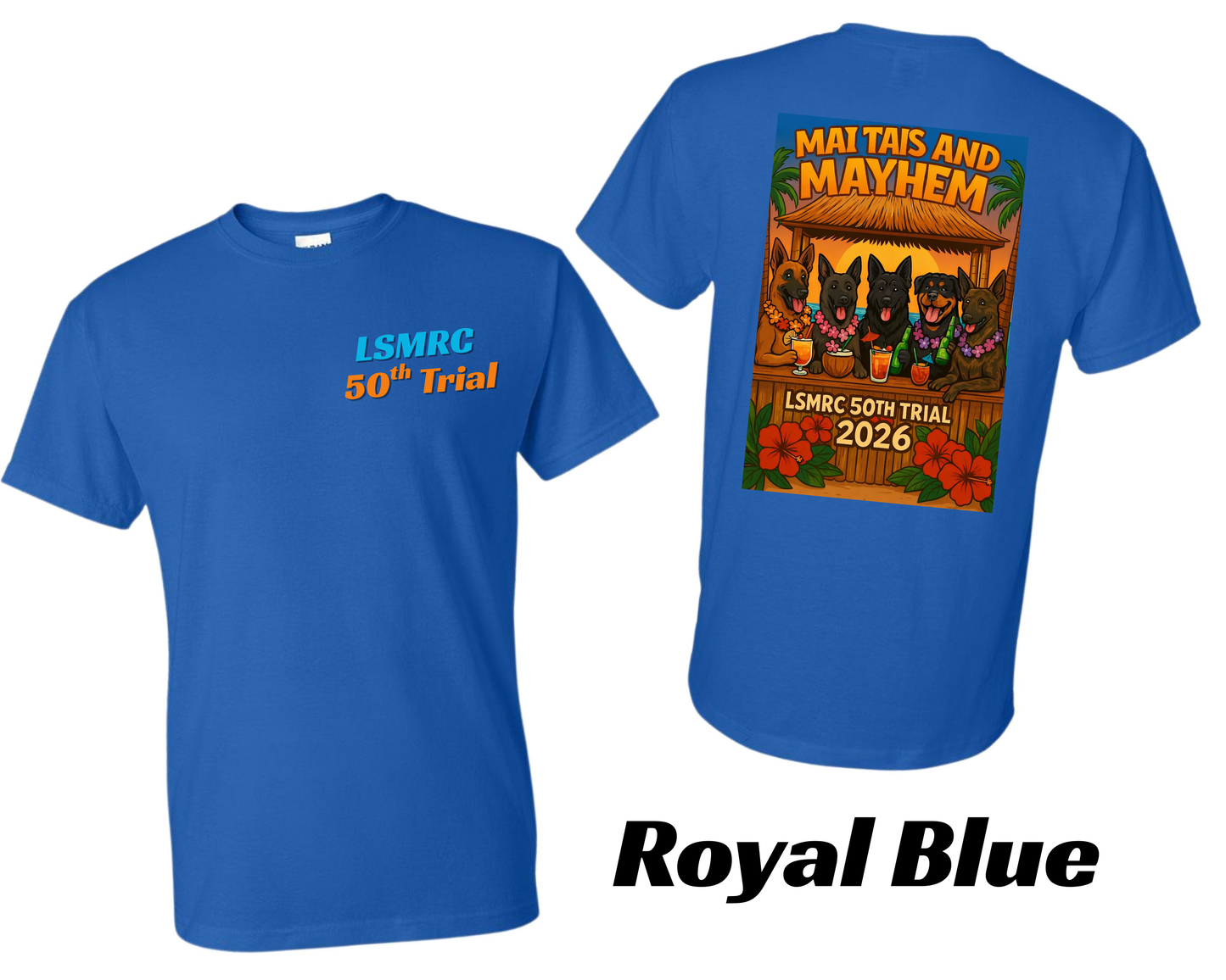 Official LSMRC 50th Trial commemorative T-shirt