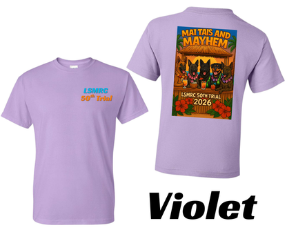 Official LSMRC 50th Trial commemorative T-shirt