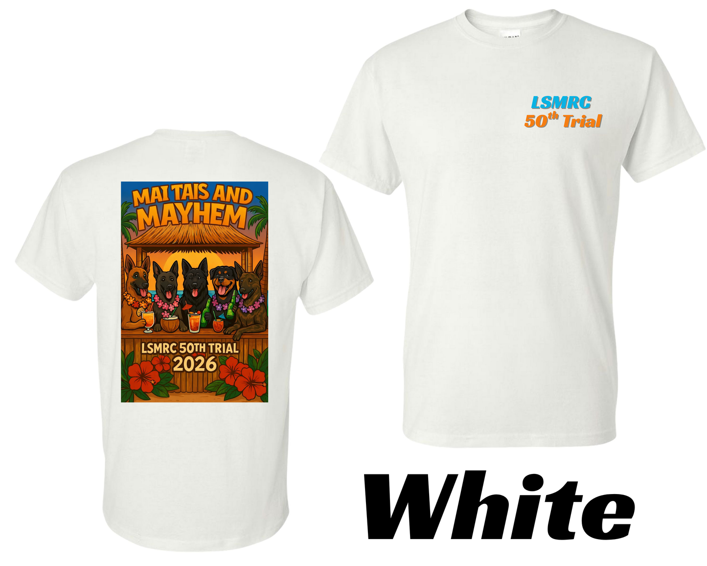 Official LSMRC 50th Trial commemorative T-shirt