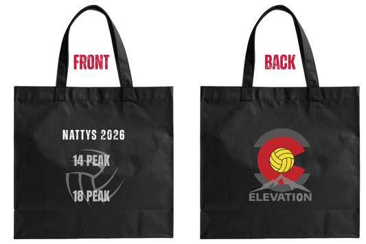 Elevation Volleyball 14&18 Tote Bag