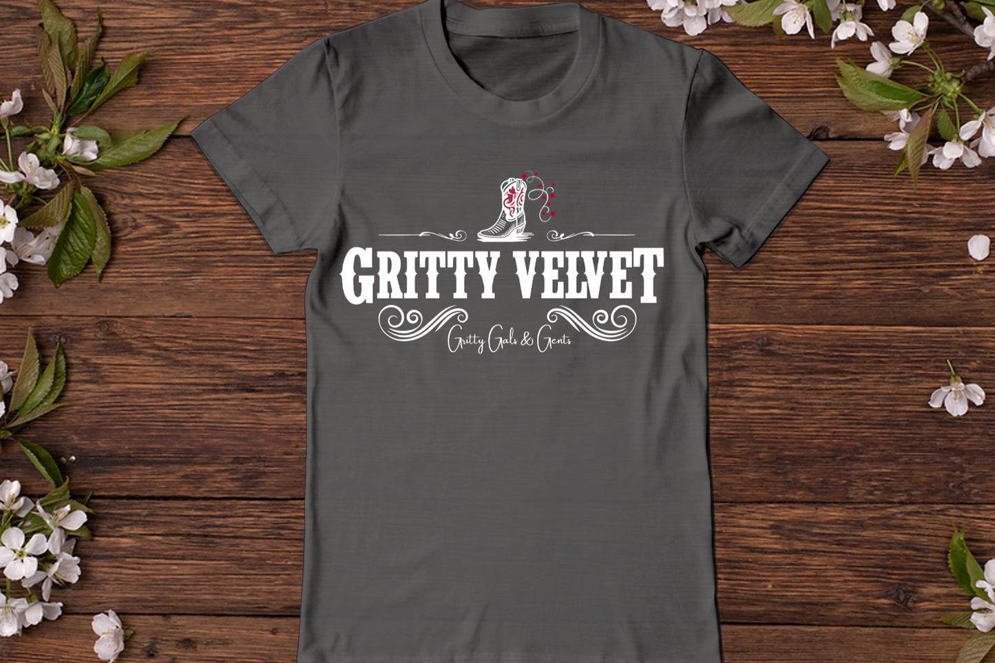 Gritty Velvet Solid Graphic Tee – Gritty Velvet Band Shirt