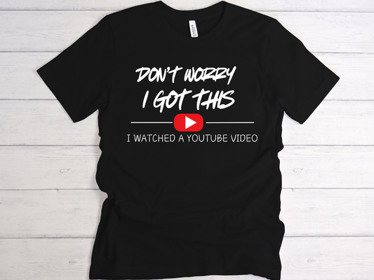 Funny YouTube Video T-Shirt